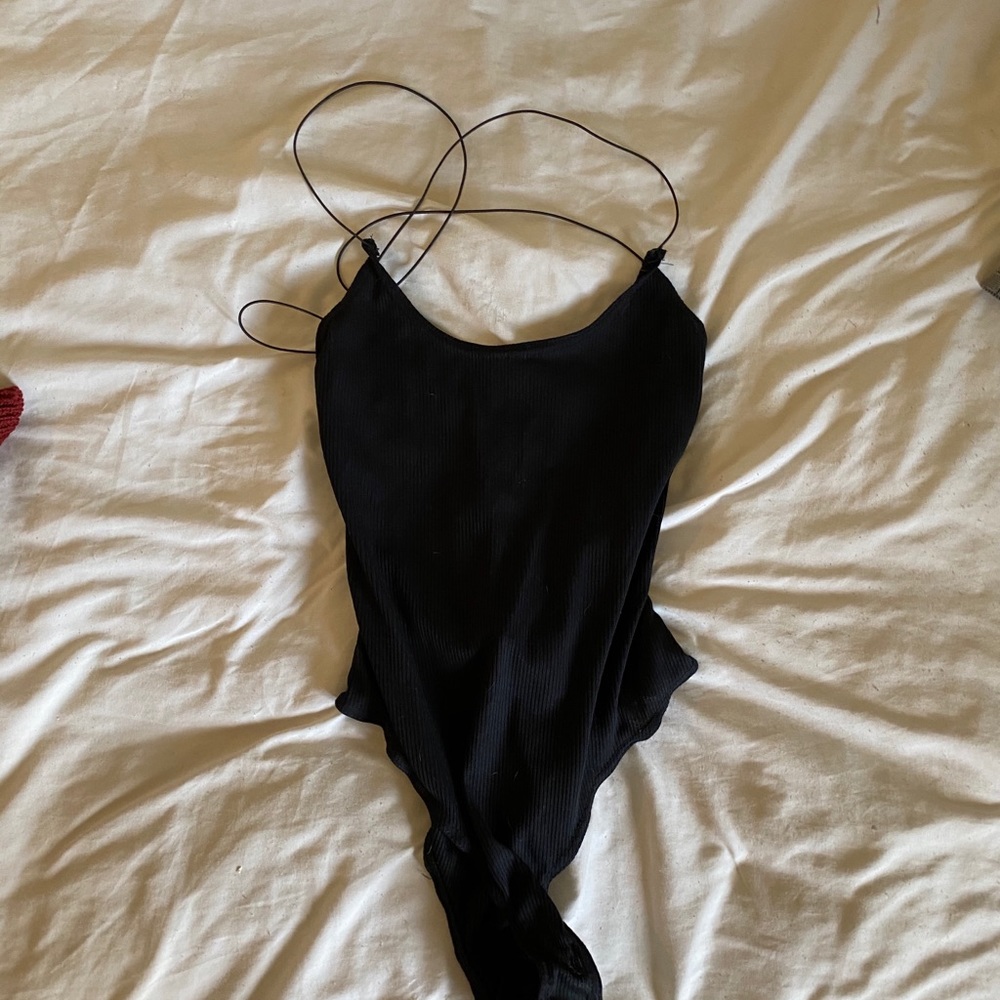 Nasty gal lace up bodysuit